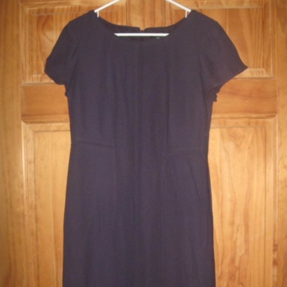 Talbots Petite Purple Shear Dress